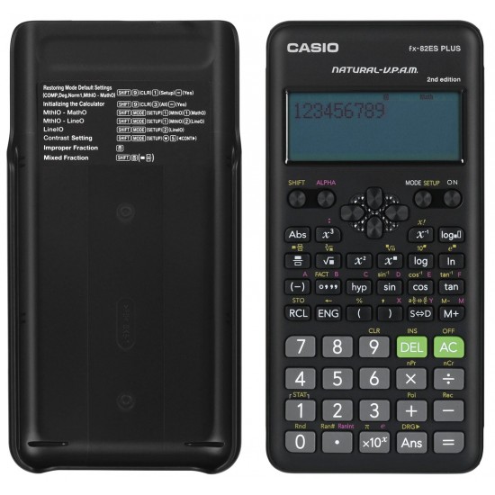 Casio FX-82ES PLUS-2 calculator Pocket Scientific Black