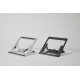 POUT EYES 3 ANGLE Aluminum portable laptop stand silver