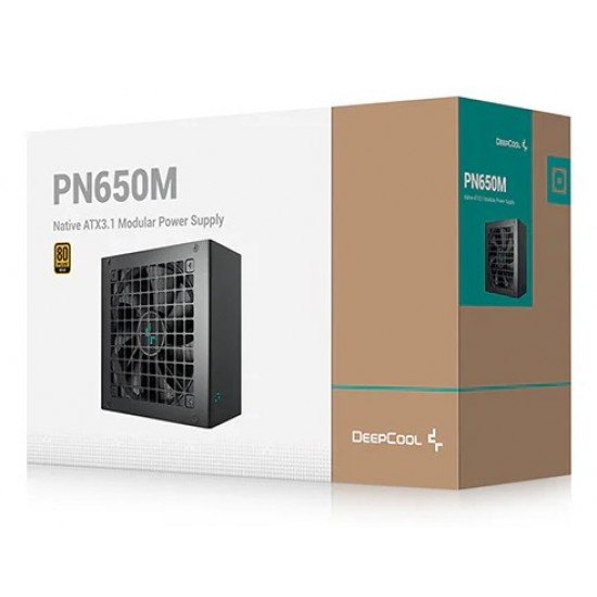 DeepCool PN650M power supply unit 650 W 20+4 pin ATX ATX Black