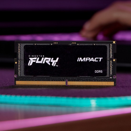 Kingston Technology FURY 16GB 4800MT/s DDR5 CL38 SODIMM Impact