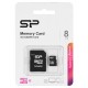 Silicon Power SP008GBSTH010V10SP memory card 8 GB MicroSDHC Class 10