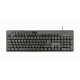 Gembird KBS-UM-04 keyboard Mouse included USB QWERTY US English Black