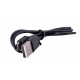 HILTON LED silicone 1.4x0.8x40 cm with USB - dog collar