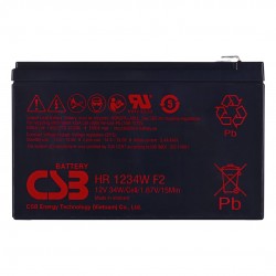 Battery HR1234WF2 CSB 9Ah 12V