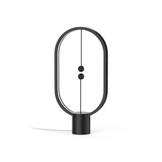 Allocacoc Heng Balance Ellipse table lamp LED Black