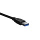 Lanberg CA-USBA-30CU-0010-BK USB cable 1m 3.0 USB A Black