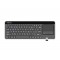 Natec Wireless Keyboard TURBOT with touchpad for SMART TV,X-Scissors, black