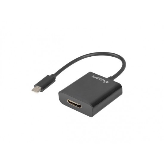 LANBERG USB-C ADAPTER 3.1 (M) -> HDMI (F) 15CM