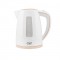 Adler AD 1264 electric kettle 1.7 L 2200 W Hazelnut, White