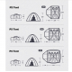 Naturehike Namiot Cycling Ultralight 1 NH18A095-D-Orange