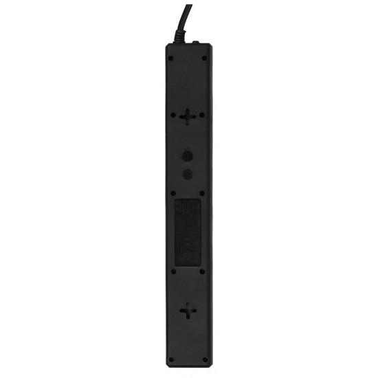 Ever OPTIMA surge protector 1.5 m (6 x UTE; 10 A; black) (T/LZ08-OPT015/0000)