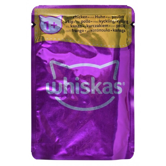 WHISKAS Classic Meals in Sauce - wet cat food - 12x85g