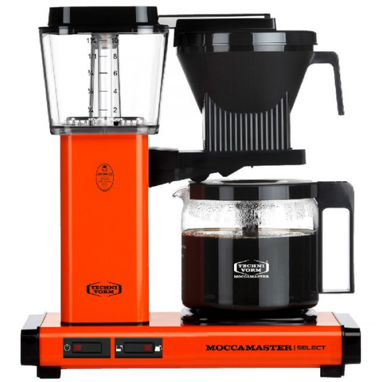 Moccamaster KBG 741 Select - Orange Pepper, orange coffee maker