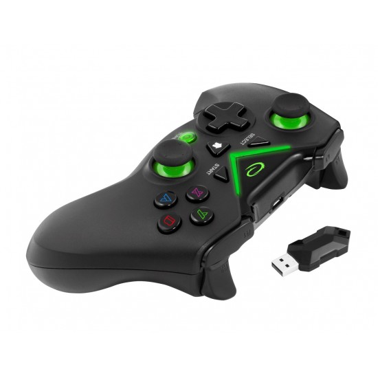 Esperanza EGG112K Game Controller Gamepad PS3, XBOX ONE, PC USB 2.0 Black