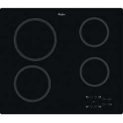 Whirlpool AKT 801/NE hob Black Built-in 58 cm Ceramic hob 4 zone(s)