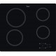 Whirlpool AKT 801/NE hob Black Built-in 58 cm Ceramic hob 4 zone(s)