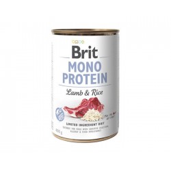 BRIT MONO PROTEIN Wet dog food Lamb with rice 400 g