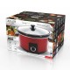 ADLER AD 6413r slow cooker red