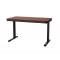 Tuckano Electric height adjustable desk ET119W-C Black/Walnut