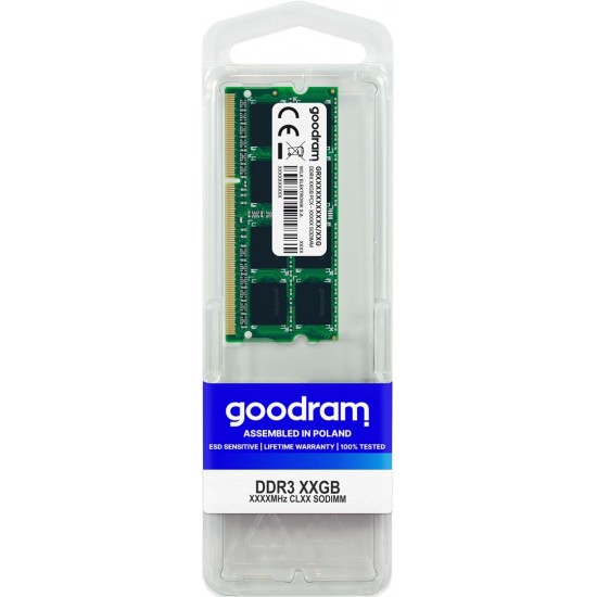 Goodram 8GB DDR3 SO-DIMM memory module 1333 MHz