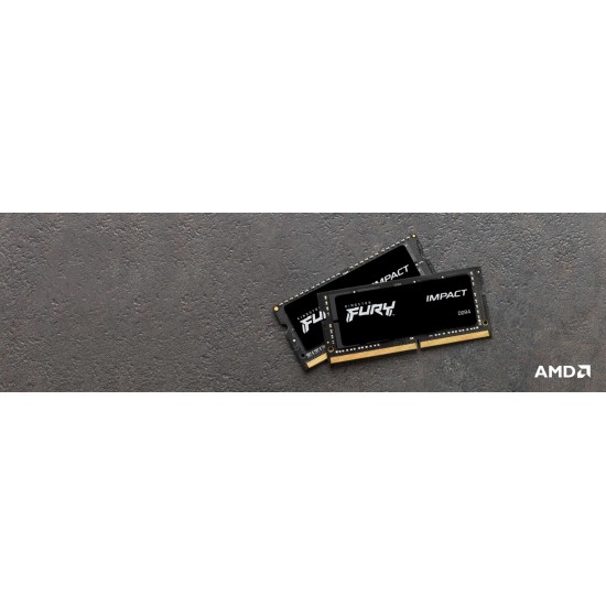 Kingston Technology FURY 8GB 3200MT/s DDR4 CL20 SODIMM Impact