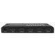 Qoltec 51799 Active HDMI Splitter 4 x HDMI 4K x 2K | 6Gb/s | 60Hz