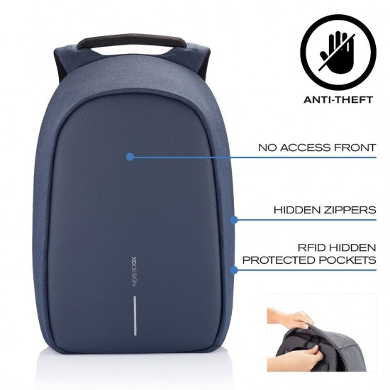 XD DESIGN ANTI-THEFT BACKPACK BOBBY HERO XL NAVY P/N: P705.715