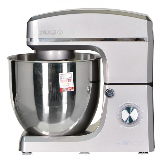 Clatronic KM 3765 food processor 1500 W 10 L Stainless steel