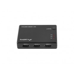 LANBERG VIDEO SWITCH 3X HDMI + MICRO USB PORT