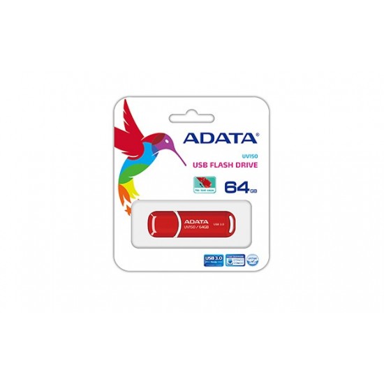 ADATA 64GB DashDrive UV150 USB flash drive USB Type-A 3.2 Gen 1 (3.1 Gen 1) Red