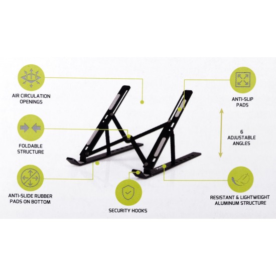 Port Designs 901107 notebook stand 39.6 cm (15.6