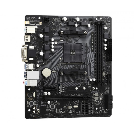 Asrock A520M-HDV Socket AM4 micro  ATX