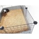 C&C modular cage 5x2 pig rabbit hedgehog black 180 x 75 x 37 cm