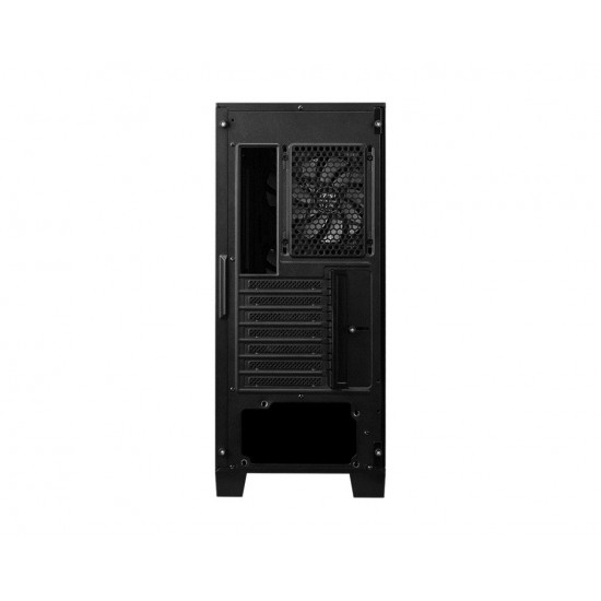 MSI MAG FORGE 320R AIRFLOW computer case Micro Tower Black, Transparent