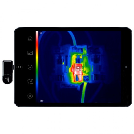 Seek Thermal LQ-AAAX thermal imaging camera Vanadium Oxide Uncooled Focal Plane Arrays Black 320 x 240 pixels