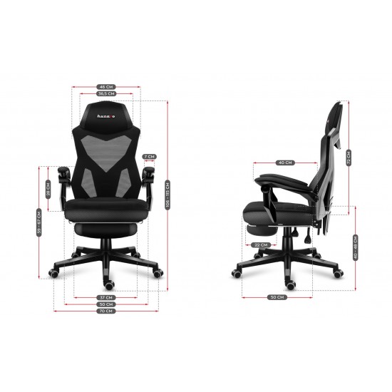 HUZARO COMBAT 3.0 CARBON GAMING CHAIR