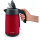 Electric kettle Bosch TWK 7L464, 2400 W, 1.7 l Red