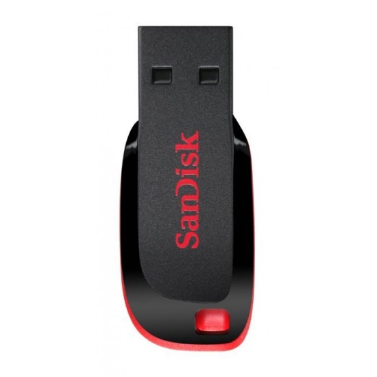 SanDisk Cruzer Blade USB flash drive 128 GB USB Type-A 2.0 Black, Red