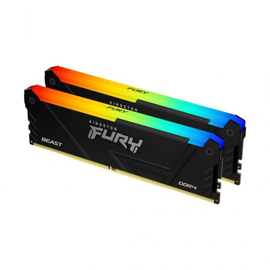 Kingston Technology FURY 32GB 3600MT/s DDR4 CL18 DIMM (Kit of 2) Beast RGB