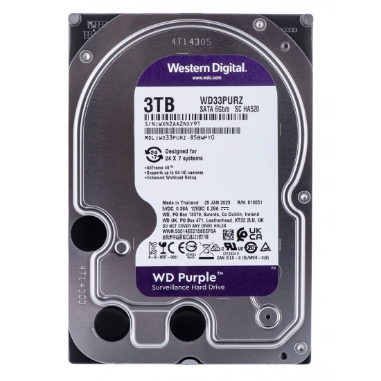 Western Digital Blue Purple 3.5