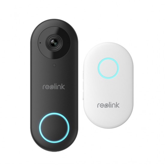 REOLINK Smart 2K+ Wired PoE Video Doorbell with Chime