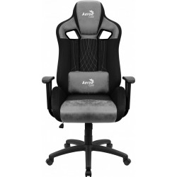 Aerocool EARL AeroSuede Universal gaming chair Black, Grey