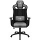 Aerocool EARL AeroSuede Universal gaming chair Black, Grey