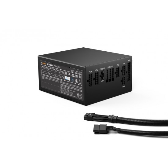 be quiet! Straight Power 12 power supply unit 750 W 20+4 pin ATX ATX Black