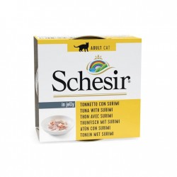 SCHESIR in jelly Tuna with surimi - wet cat food - 85 g