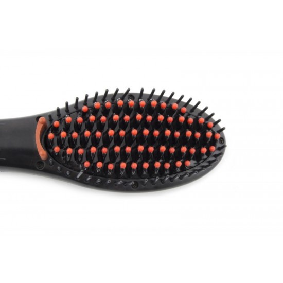 Esperanza EBP006 hair styling tool Straightening brush Black 1.8 m 50 W