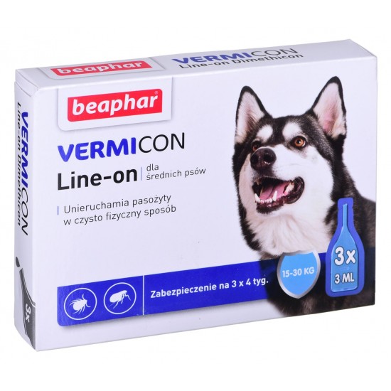 Beaphar parasite drops for dogs - 3x 3ml