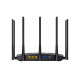 Tenda TX2 Pro wireless router Gigabit Ethernet Dual-band (2.4 GHz / 5 GHz) Black