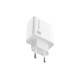 NATEC NETWORK CHARGER RIBERA USB-C 20W PD WHITE