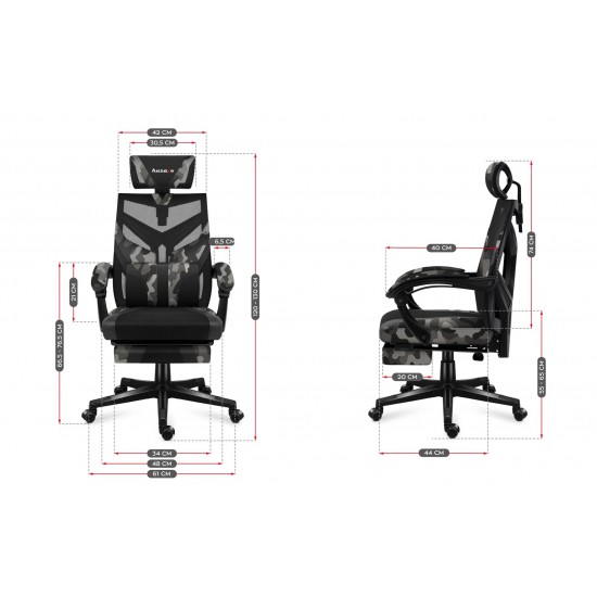 HUZARO COMBAT 5.0 CAMO GAMING CHAIR